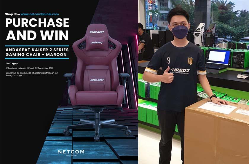 First Giveaway Winner for Netcom New Website