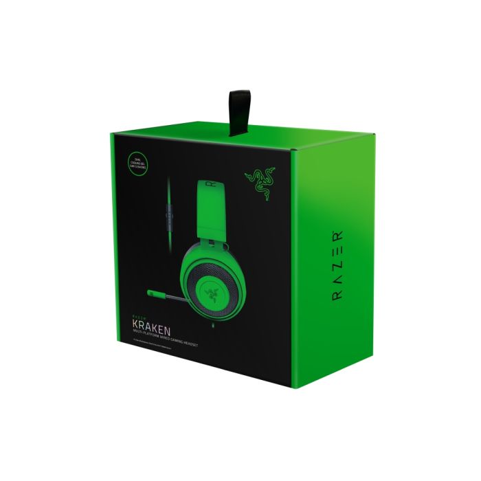 Razer gaming headset kraken green outlet