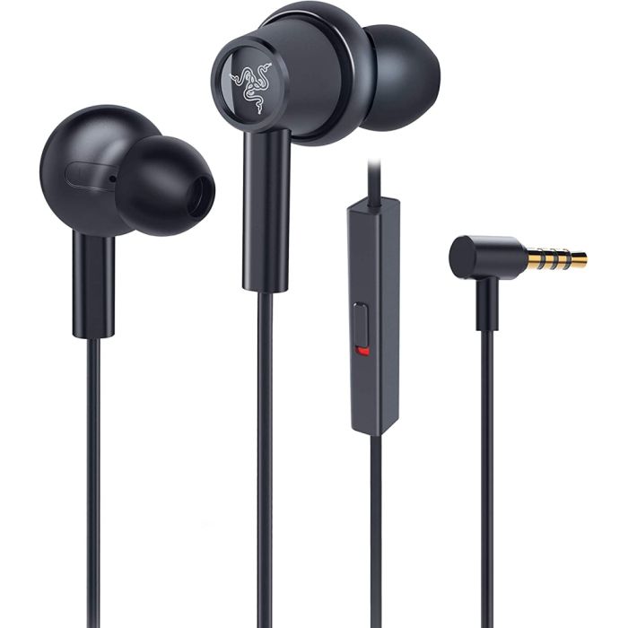 RAZER HAMMERHEAD DUO CONSOLE WIRED IN EAR HEADPHONES BLACK
