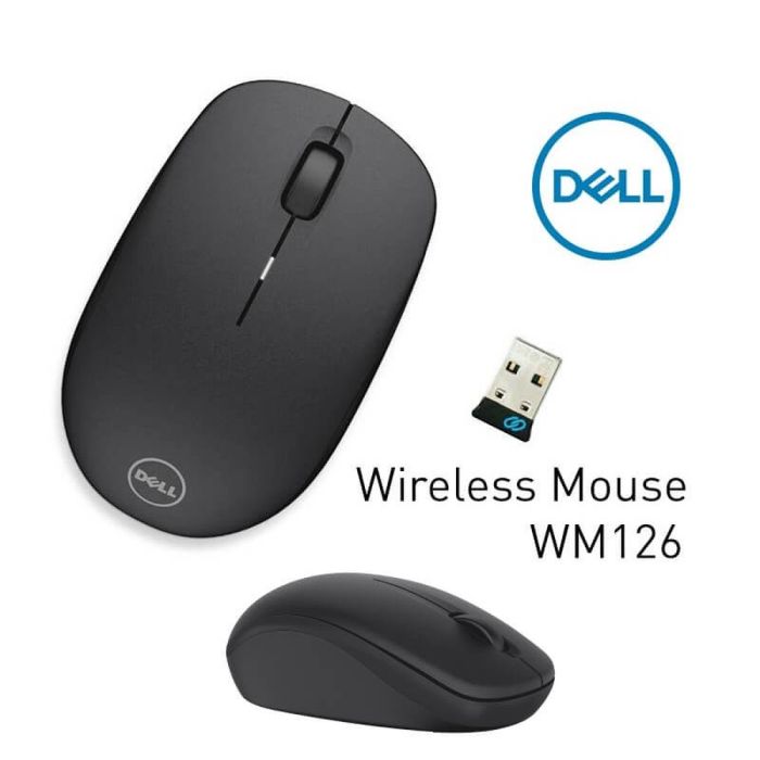 thumbnail image 2 of Dell WM126 Wireless Mouse - Black Business Mouse With Reliable Connectivity 2 of 13