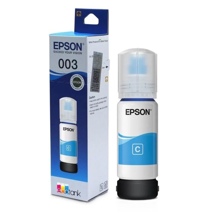 EPSON C13T00V200 CYAN INK BOTTLE 003 L3110 3150