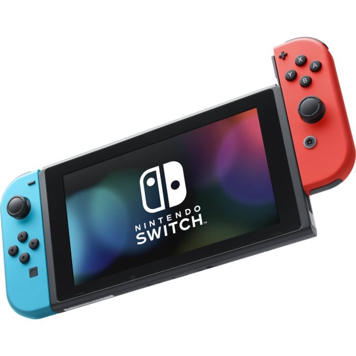 NINTENDO SWITCH CONSOLE GEN 2 W JOY CON RED BLUE