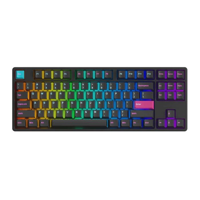 AKKO 5087S MIDNIGHT (QMK) - HOT SWAPPABLE CREAM YELLOW PRO
