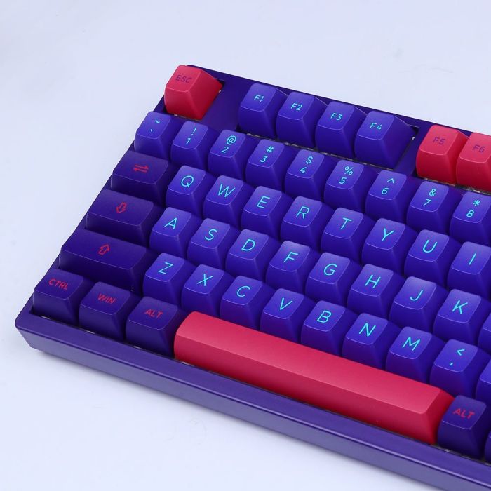 AKKO 98K 3098B NEON HOT SWAPPABLE RGB- JELLY BLUE KEYBOARD