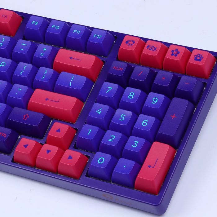AKKO 98K 3098B NEON HOT SWAPPABLE RGB- JELLY BLUE KEYBOARD