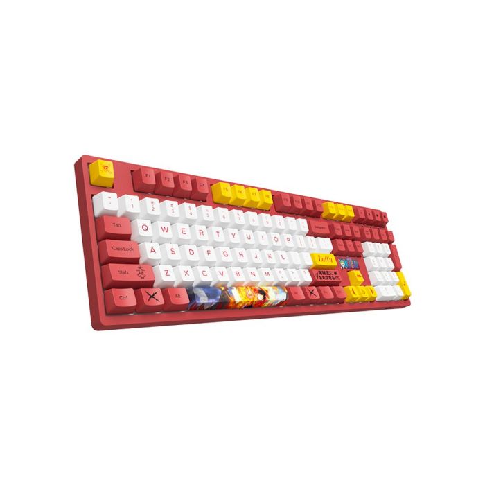 AKKO 108K ONE PIECE LUFFY 3108-AKKO ORANGE KEYBOARD
