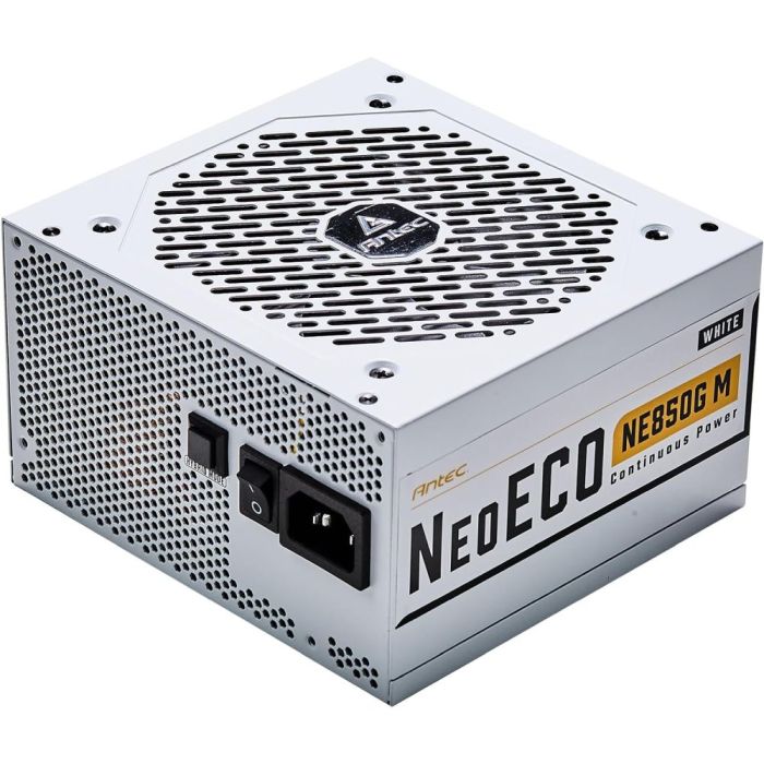 ANTEC 850W NE850G M WHITE 80+ GOLD FULL MODULAR POWER SUPPLY ANTEC 850W NE850G M WHITE 80+ GOLD FULL MODULAR POWER SUPPLY