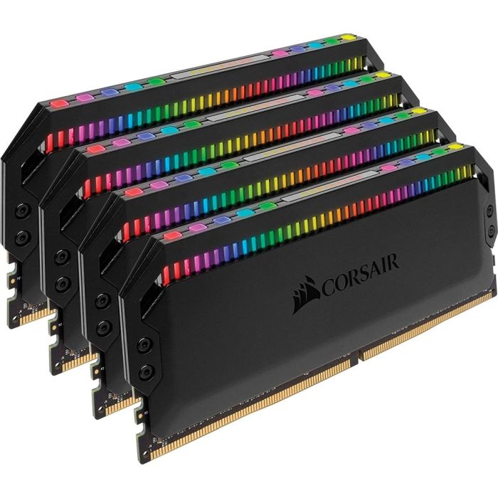 CORSAIR 4X8GB 3600MHZ DOMINATOR PLATINUM RGB HEATSPREADERS BLACK CMT32GX4M4C3600C18