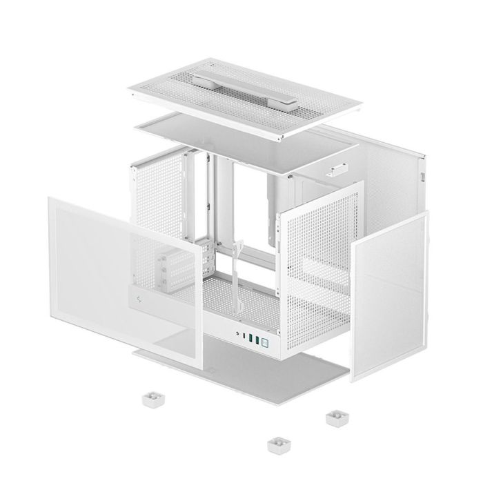 DEEPCOOL CH160 M-ITX CASING - WHITE