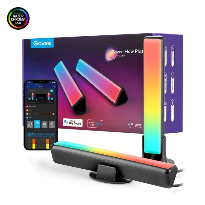 GOVEE H6056 RGBICWW WIFI BLUETOOTH FLOW PLUS LIGHT BARS H60562D1 OF UK