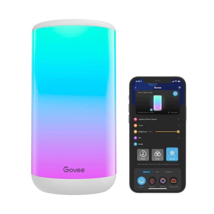 GOVEE H6052 AURA SMART TABLE LAMP H60522D1 OF UK