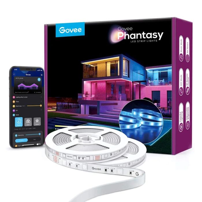 GOVEE H6171 10M PHANTASY LED OUTDOOR RGBIC STRIP LIGHT