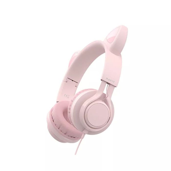 HAVIT H225D WIRED HEADPHONE - PINK