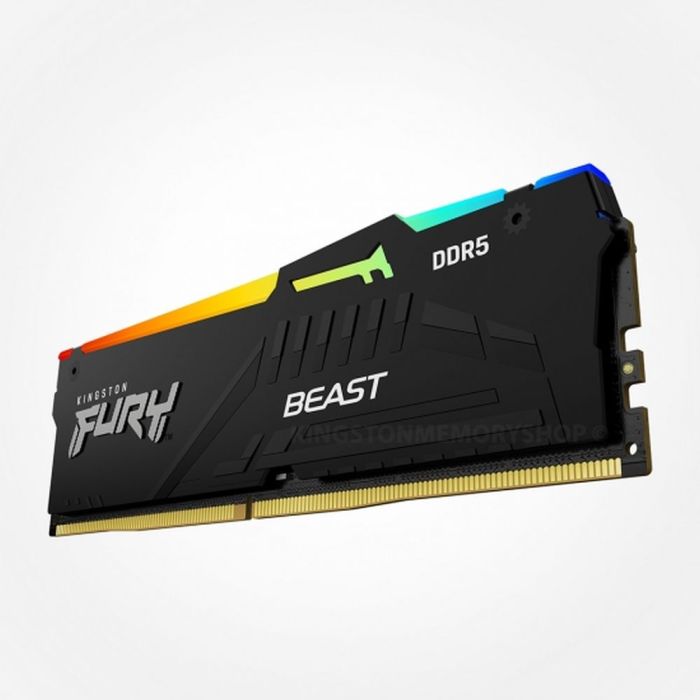 KINGSTON FURY 2X16GB DDR5 6000MT/S SDRAM BEAST RGB KF560C40BBAK2-32 KINGSTON FURY 2X16GB DDR5 6000MT/S SDRAM BEAST RGB KF560C40BBAK2-32