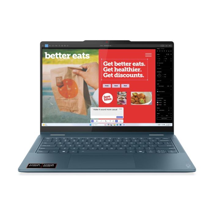 LENOVO YOGA 7 2-in-1 14AHP9 RYZEN AI 7 350 (24GB/512GB/INTEL/W11/MS/