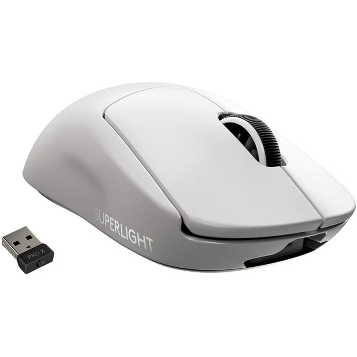 LOGITECH G PRO X SUPERLIGHT GAMING MOUSE - WHITE