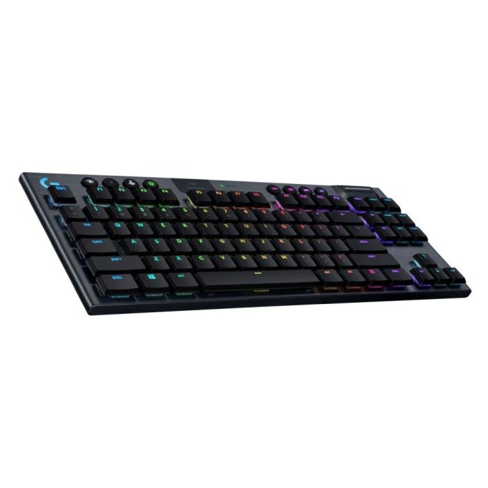 LOGITECH G913 TKL TENKEYLESS LIGHTSPEED WIRELESS RGB MECHANICAL GAMING KEYBOARD - CLICKY LOGITECH G913 TKL TENKEYLESS LIGHTSPEED WIRELESS RGB MECHANICAL GAMING KEYBOARD - CLICKY