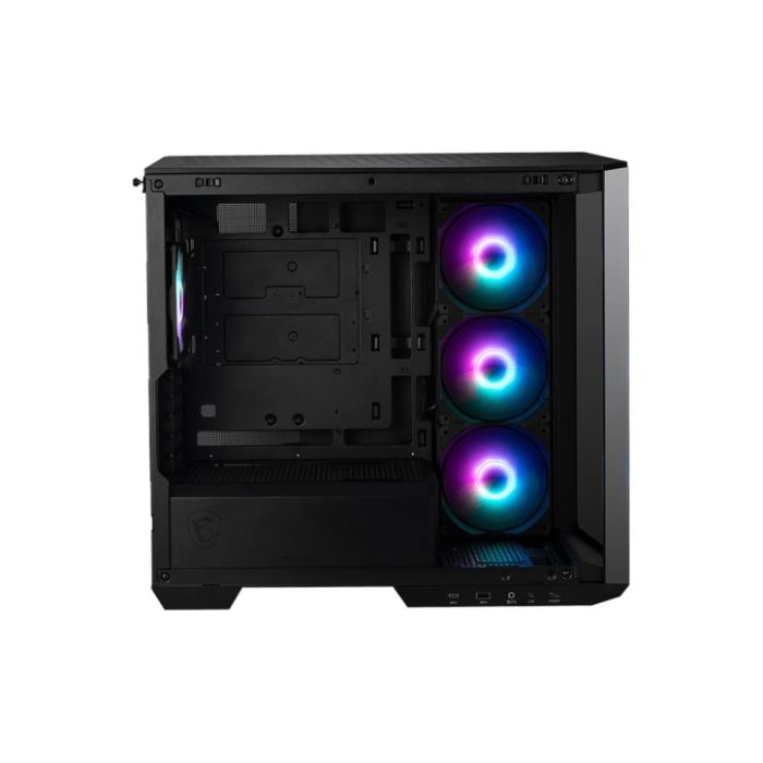 MSI MAG PANO M100R ブラック MSI MAG PANO M100R PZ Micro ATX Tower Gaming Case - MSI-US