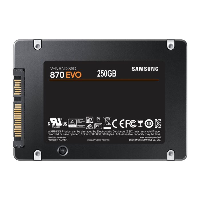Samsung 870 EVO 250GB SSD 2台セット SAMSUNG 250GB 2.5