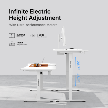 ANDASEAT 2M XTREME PRO GAMING TABLE - WHITE (AD-D-DD2-2000-05-W-B)