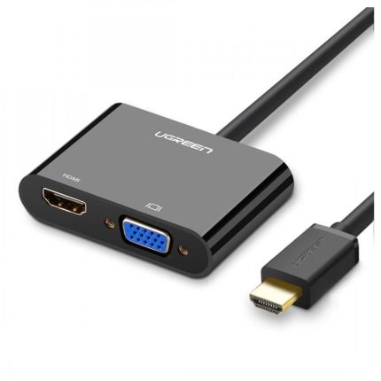 UGREEN HDMI TO VGA+HDMI CONVERTER #40744
