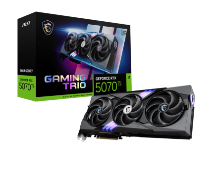 MSI RTX 5070Ti 16G GAMING TRIO OC GRAPHIC CARD