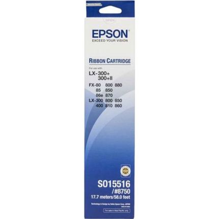 EPSON S015264/S015516 RIBBON (#8750) - LX-300/300+/300+II/400/800/850/FX-800/850
