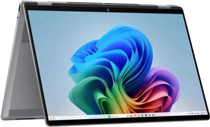 HP OMNIBOOK X FLIP RYZEN AI 5 340 (16GB/512GB/AMD/MS365/MS) - METEOR SILVER