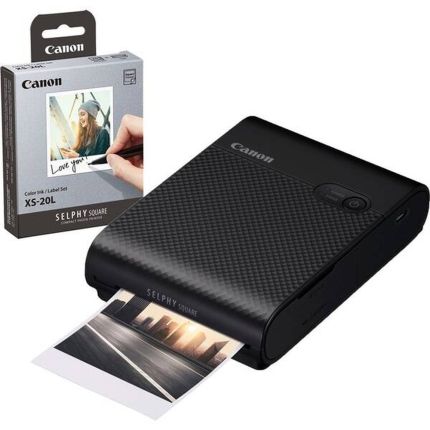 CANON SELPHY SQUARE QX10 PHOTO PRINTER - BLACK