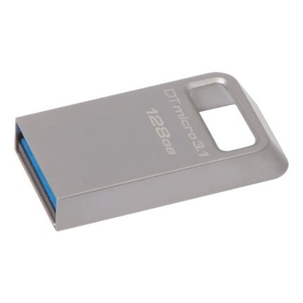 KINGSTON 128GB DTMC3 USB 3.1 CAPLESS FLASH DRIVE (DTMC3/128GB)