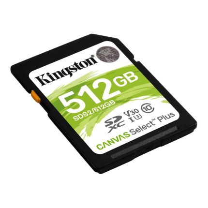 KINGSTON 512GB SD CARD SELECT PLUS (SDS2/512GB)