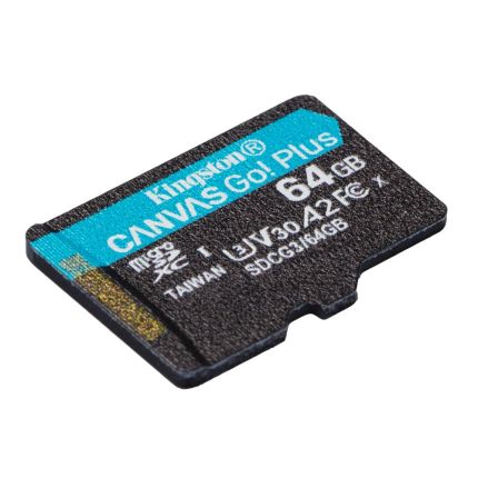 KINGSTON 64 GB MICRO SD CANVAS GO PLUS (SDCG3/64GB)