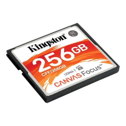 KINGSTON 256GB CF CARD (CANVAS FOCUS CFF/256GB) (EOL)