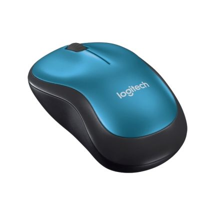 LOGITECH M185 WIRELESS MOUSE - BLUE