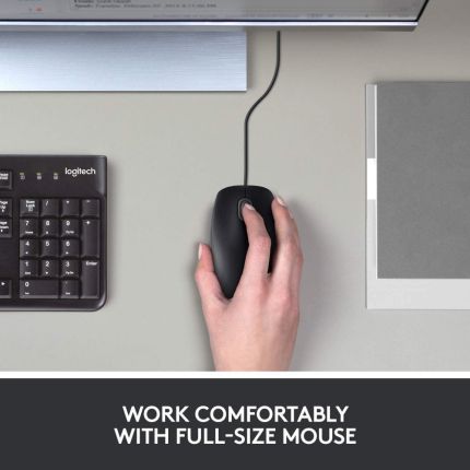 LOGITECH M100R MOUSE USB-DARK