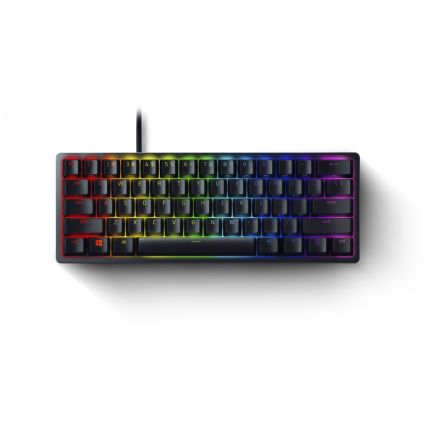 RAZER HUNTSMAN MINI 60% OPTICAL GAMING KEYBOARD (PURPLE SWITCH)
