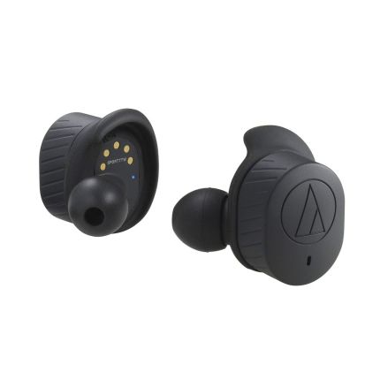 AUDIO TECHNICA ATH-SPORT7TW SONIC SPORT IN-EAR HEADPHONE - BLACK
