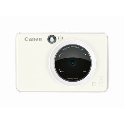 CANON INSPIC [S] MINI PHOTO PRINTER (ZV123A) - PEARL WHITE