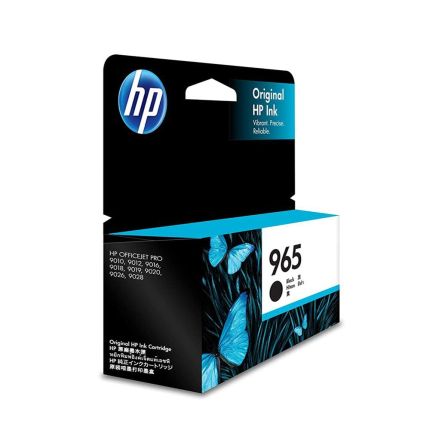 HP 3JA80AA BLACK ORIGINAL INK CARTRIDGES (#965) - OJ9010/9020