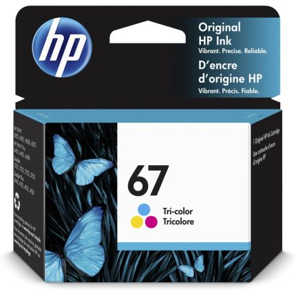HP 3YM55AA COLOR INK CARTRIDGE (#67) - 2720/2330
