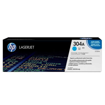 HP CC531A CYAN TONER CATRIDGE (304A) - CLJ2025/CM2320