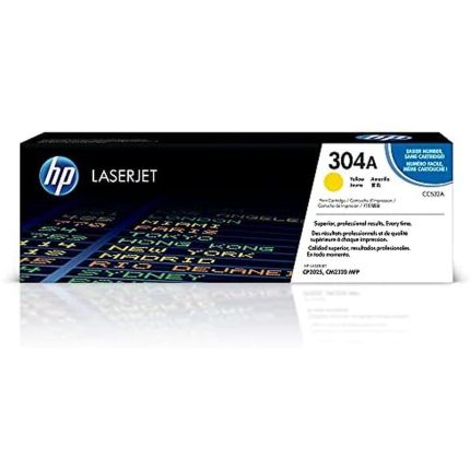 HP CC532A YELLOW TONER CARTRIDGE (304A) - CLJ2025/CM2320
