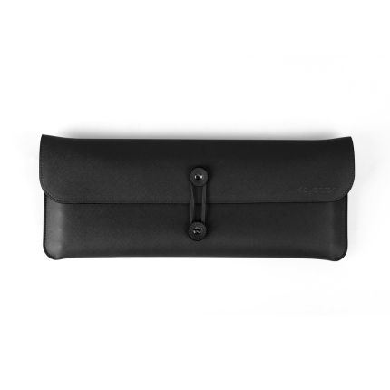 KEYCHRON K3 POUCH SAFFIANO LEATHER - BLACK (K3BP3)
