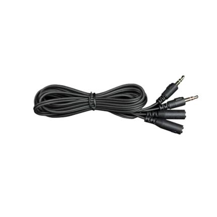 KINGSTON HYPERX CLOUD PC EXTENSION Y CABLE 4 POLE TO DUAL 3.5MM (200CM) UNIVERSAL  HXS-HSEC2