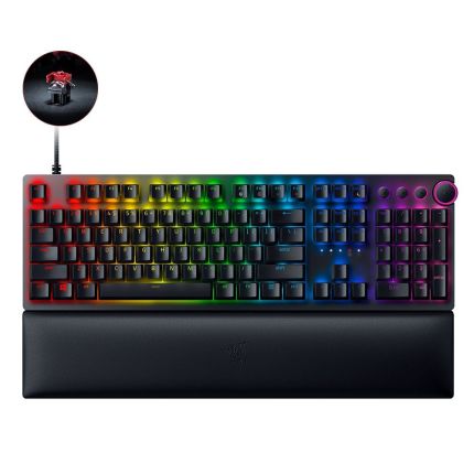 RAZER HUNTSMANS V2 - OPTICAL GAMING KEYBOARD (LINEAR RED SWITCH)