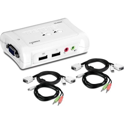 TRENDNET TK-209K 2-PORT USB KVM SWITCH KIT W/AUDIO