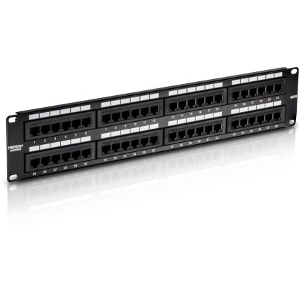 TRENDNET TC-P48C6 48-PORT CAT6 UNSHIELDED PATCH PANEL