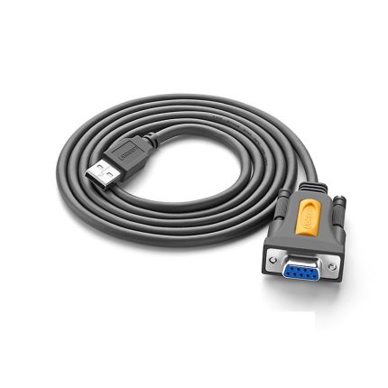 UGREEN 1.5M USB 2.0 A TO DB9 RS-232 FEMALE ADAPTER CABLE #20201