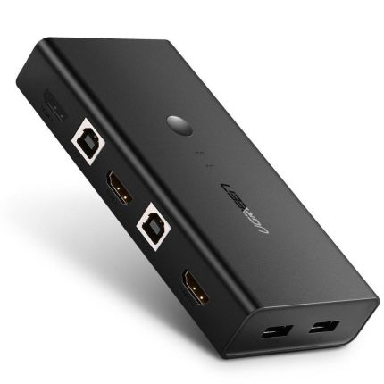UGREEN 2 IN 1 OUT KVM HDMI SWITCH BOX #50744