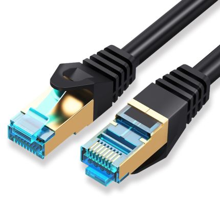 VENTION 3M CAT7 SSTP PATCH CORD CABLE - BLACK ( #VPC7SSTP-B300 )